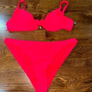 Vibrant Pink Bikini Set